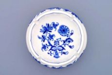 Zwiebelmuster Aschenbecher rund 13cm - Original Bohemia Porzellan aus Dubi