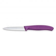 Victorinox Swiss Classic Gem�semesser Wellenschliff 8cm violett