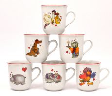 Kinderbecher / H�ferl Fassungsverm�gen von 0,17 l mit Tieren
