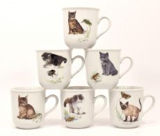 Kinderbecher / H�ferl Fassungsverm�gen von 0,17 l mit Katzen