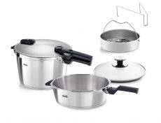 Fissler Vitaquick� Premium Schnellkochtopf Set 4,0 + 8,0 Liter mit Zubeh�r