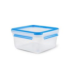 Emsa 1,3L CLIP & CLOSE Frischhaltedose quadratisch