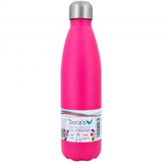 Doras Trinkflasche Edelstahl 0,5l - pink