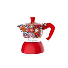 Bialetti Moka Express Induktion Dolce & Gabbana Carretto Siciliano - 2 Tassen