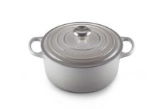 Le Creuset Br�ter rund 20cm 2,4l - mist grey
