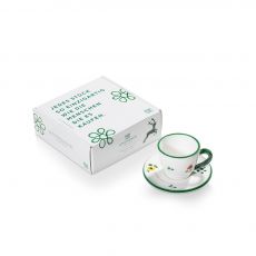 Gmundner Keramik Streublumen Espresso f�r dich Gourmet - Geschenkset