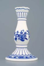 Zwiebelmuster Kerzenleuchter 1969 16cm - Original Bohemia Porzellan aus Dubi
