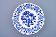 Zwiebelmuster Kompottsch�ssel 24cm - Original Bohemia Porzellan aus Dubi