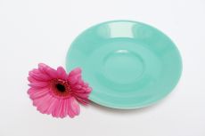 Lilien-Porzellan Daisy Kaffee-Untertasse 15cm Aquamarin