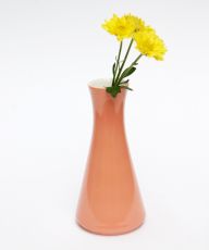 Lilien-Porzellan Daisy Vase Lachsrosa