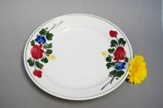 Lilienporzellan Alpenflora Teller flach 24cm