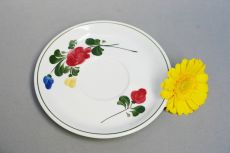 Lilienporzellan Alpenflora Suppen-Untertasse