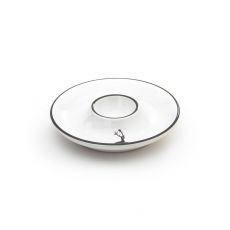 Gmundner Keramik Grauer Hirsch Eierbecher glatt (� 12 cm)