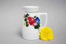 Lilienporzellan Alpenflora Gl�hweinkrug/Wasserkrug 0,5l