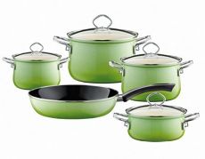 Riess Nouvelle Smaragd Geschirr-Set 5-tlg.