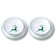 Gmundner Keramik Gr�ner Hirsch Dinner f�r zwei Classic - Geschenkset