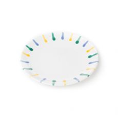 Gmundner Keramik Buntgeflammt Dessertteller Cup (� 20cm)