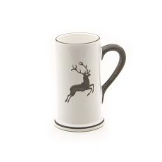 Gmundner Keramik Grauer Hirsch Bierkrug Form-A (0,5L)