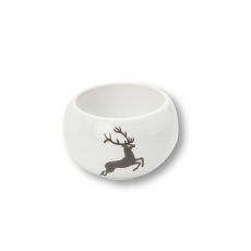 Gmundner Keramik Grauer Hirsch Unterteil Zuckerdose glatt