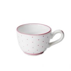 Gmundner Keramik Tupferl Rosa Kaffeetasse glatt (0,19l)