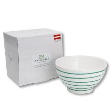 Gmundner Keramik Gr�ngeflammt M�slischale gro� (� 14cm) - Geschenkkarton