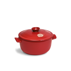 Emile Henry Schmortopf rund 22 cm 2,5l - in 2 Farben