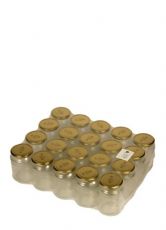 Honigglas 0.770l weiss mit Deckel - 20 St�ck