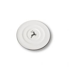 Gmundner Keramik Grauer Hirsch Unterteller Cappuccino Gourmet (� 14cm)