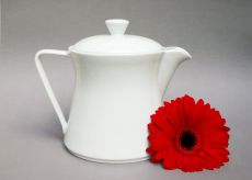 Lilien-Porzellan Daisy Teekanne 1,5l Weiss