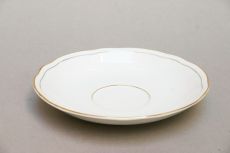 Goldrand Kaffee-Untertasse