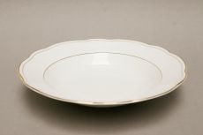 Goldrand Suppenteller