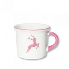 Gmundner Keramik Rosa Hirsch Kaffeeh�ferl glatt (0,24l)