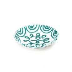 Gmundner Keramik Gr�ngeflammt Suppenteller Cup (� 20cm)