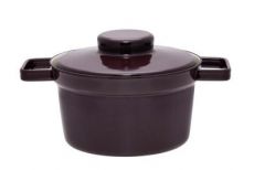 Riess Aromapots Topf mit Deckel 20cm/1,75l Dark Aubergine