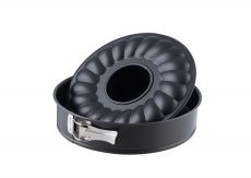 KELOmat Springform 3-tlg. mit Rohrboden Easy 26 cm antihaft