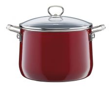 Riess Nouvelle Rosso Top 3000 Fleischtopf mit Glasdeckel - in 3 Gr��en