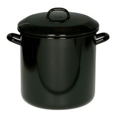 Riess Classic Vorratstopf mit Deckel schwarz 32 20L