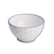 Gmundner Keramik Tupferl Blau M�slischale gro� (� 14cm)