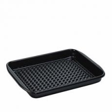 Riess Classic Grilltasse eckig, Boden gelocht