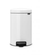 Brabantia NewIcon Treteimer 12 Liter - White