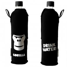 Doras Trinkflasche Glas 0,5l Limited Edition Gorilla