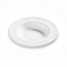 Gmundner Keramik Wei�geflammt Suppenteller Gourmet (� 24cm)