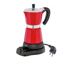 cilio Espressokocher CLASSICO elektrisch f�r 6 Tassen - in rot