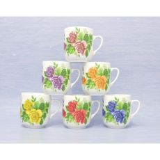 Kochtopf Jumbotasse Varak Rosen-Mix 650ml - 6 St�ck