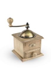 Peugeot Antique manuelle Kaffeem�hle aus handpatiniertem Buchenholz 21 cm