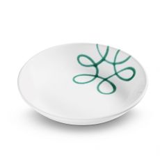 Gmundner Keramik Pur Geflammt gr�n Suppenteller Cup (� 20cm)