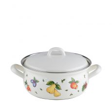 Riess Country Fruit Garden Kasserolle mit Deckel - in 3 Gr��en