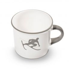 Gmundner Keramik Grauer Toni Kaffeeh�ferl glatt (0,24l)