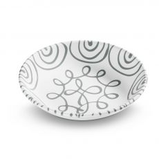 Gmundner Keramik Graugeflammt Suppenteller Cup (� 20cm)