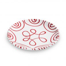 Gmundner Keramik Rotgeflammt Dessertteller Cup (� 20cm)